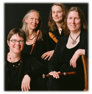 LR: Letitia Berlin, Louise Carslake, Annette Bauer, Frances Blaker